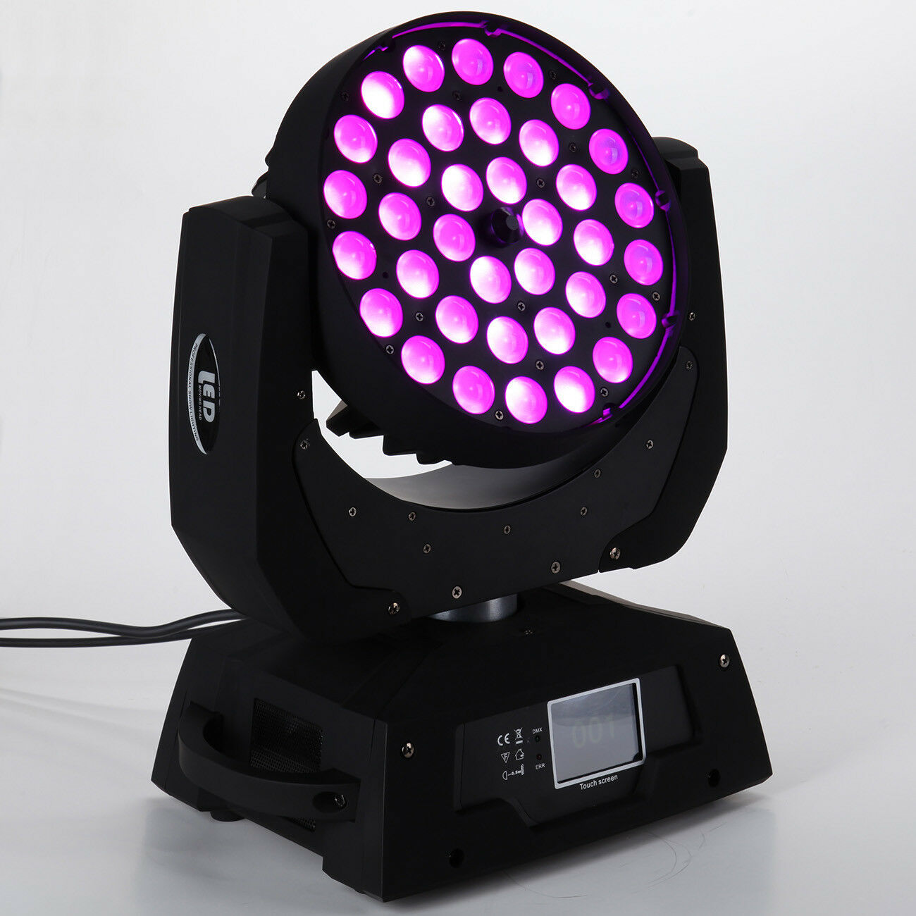 (Pair) LEDZOOM 360F moving head wash